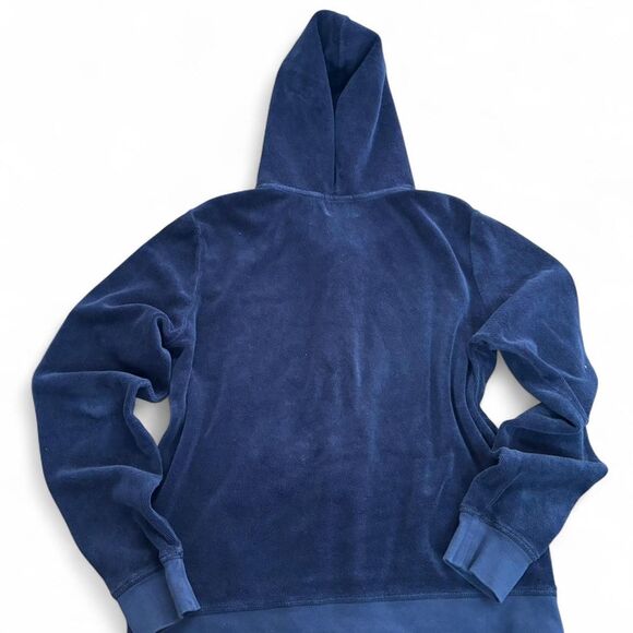 Y2K Early 2000’s Juicy Couture Navy Blue Velure Zip Up - Picture 2 of 6